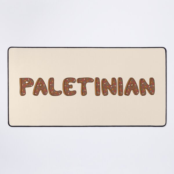Item preview, Palestinian Word Shaped Like Chocolate Donuts designed and sold by ITCHAWAWAA.