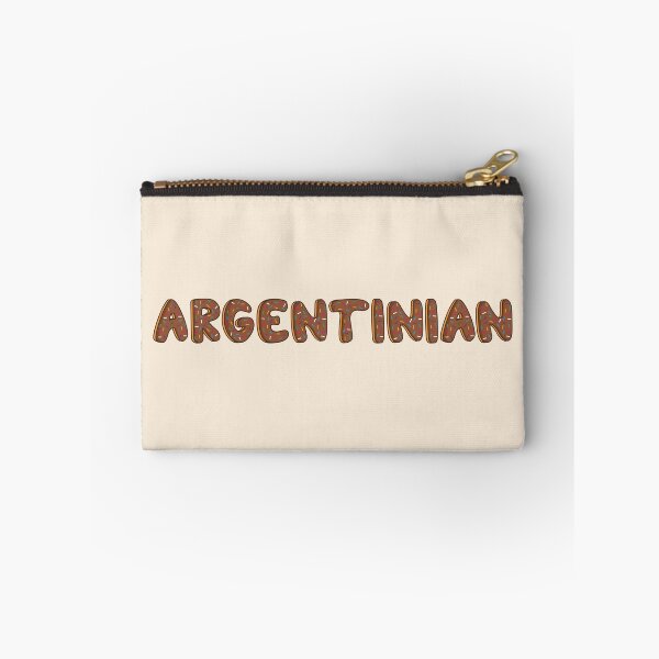 Item preview, Argentinian Word Shaped Like Chocolate Donuts  designed and sold by DonutsWords.
