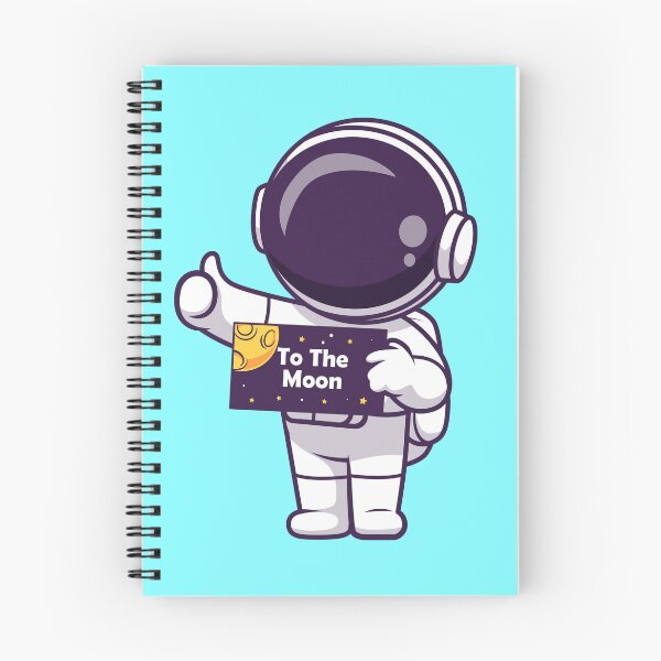 Item preview, Cute Astronaut Holding Moon Board Cartoon Vector Icon designed and sold by hjian8219.