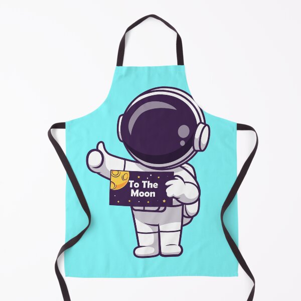 Item preview, Cute Astronaut Holding Moon Board Cartoon Vector Icon designed and sold by hjian8219.