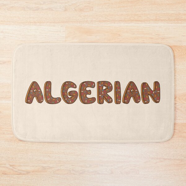 Item preview, Algerian Word Shaped Like Chocolate Donuts  designed and sold by DonutsWords.