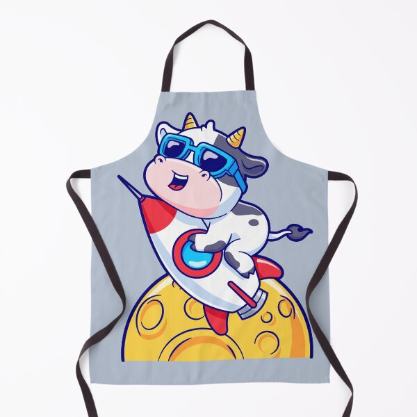Item preview, Cute Cow Flying with Rocket Cartoon Vector Icon designed and sold by hjian8219.