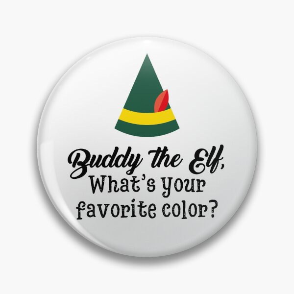 Item preview, "Buddy the Elf, What's Your Favorite Color?" (Elf) designed and sold by tmachtan.