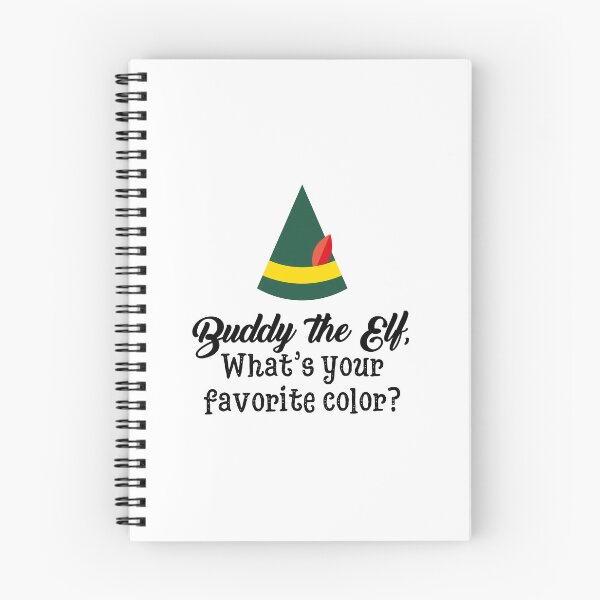 Item preview, "Buddy the Elf, What's Your Favorite Color?" (Elf) designed and sold by tmachtan.