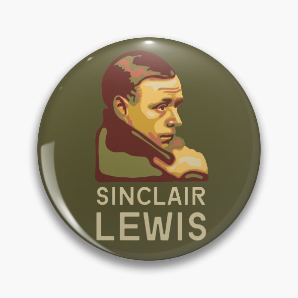 Item preview, Sinclair Lewis Portrait designed and sold by Unhinged Heather.