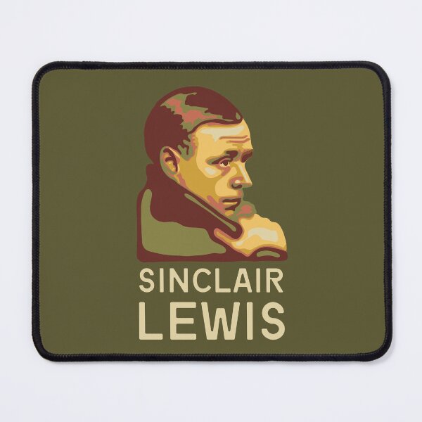 Item preview, Sinclair Lewis Portrait designed and sold by Unhinged Heather.