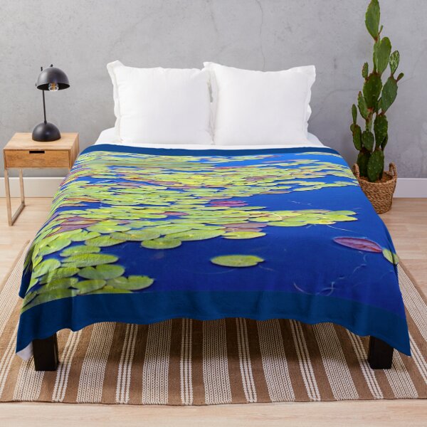 Item preview, Lily Pads Blue Water designed and sold by Deb Oppermann.