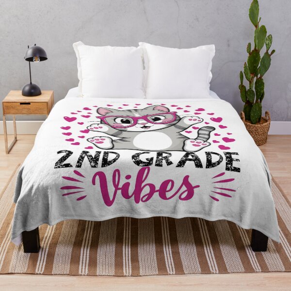 Item preview, 2nd Grade Vibes Cute Cat Student Teacher Back To School designed and sold by Smix Pixels.