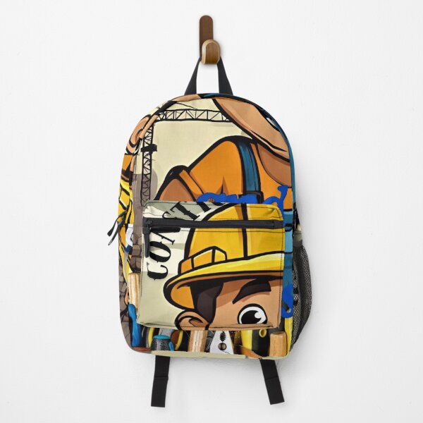 Item preview, Construction worker and his tools designed and sold by sadeek1021953Ss.