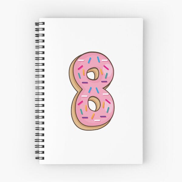 Item preview, Number Eight 8  Pink Donut Sprinkles designed and sold by ITCHAWAWAA.