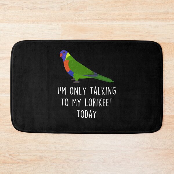 Item preview, Rainbow Lorikeet Parrot Talking To designed and sold by Clara Hollins.