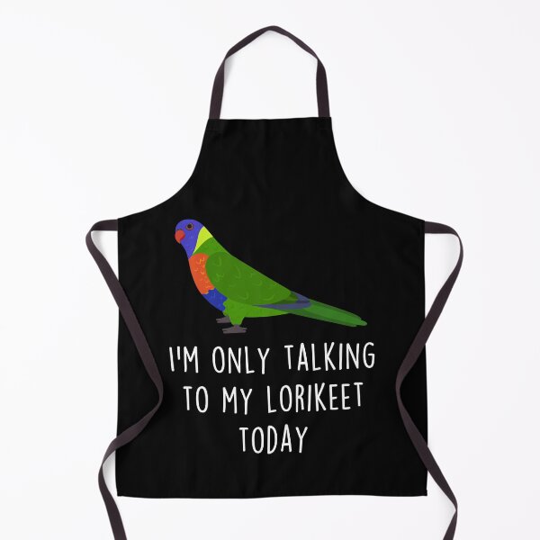 Item preview, Rainbow Lorikeet Parrot Talking To designed and sold by Clara Hollins.