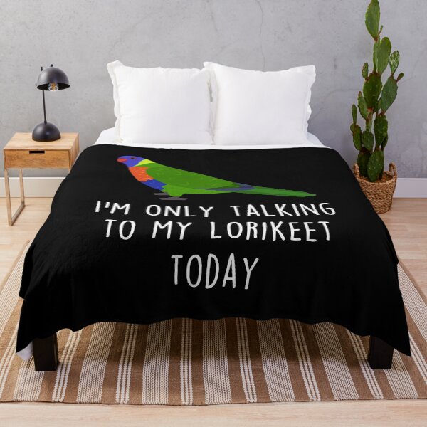 Item preview, Rainbow Lorikeet Parrot Talking To designed and sold by Clara Hollins.