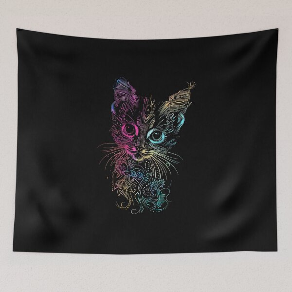 Item preview, Stylized Kitten designed and sold by HarmonyTheKoala.