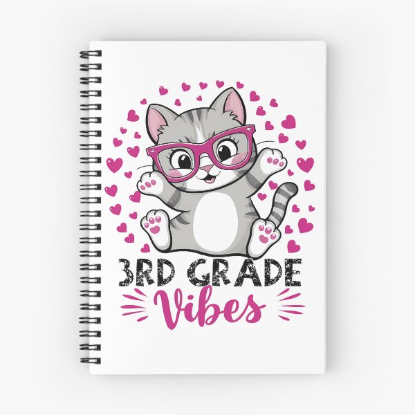 Item preview,  3rd Third Grade Vibes Cute Cat Student Teacher Back To School  designed and sold by Smix Pixels.