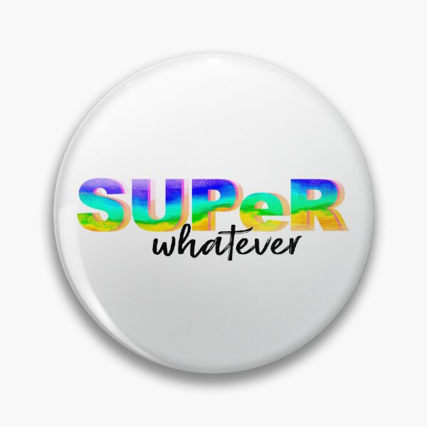 Item preview, Fun Colorful Text Super Whatever designed and sold by art64.
