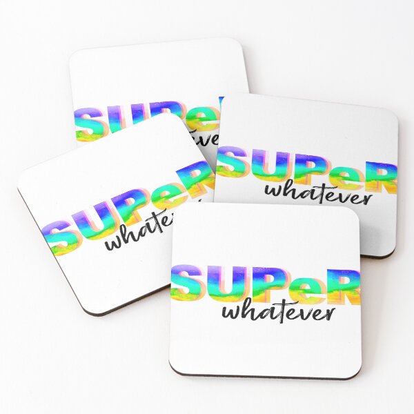 Item preview, Fun Colorful Text Super Whatever designed and sold by art64.