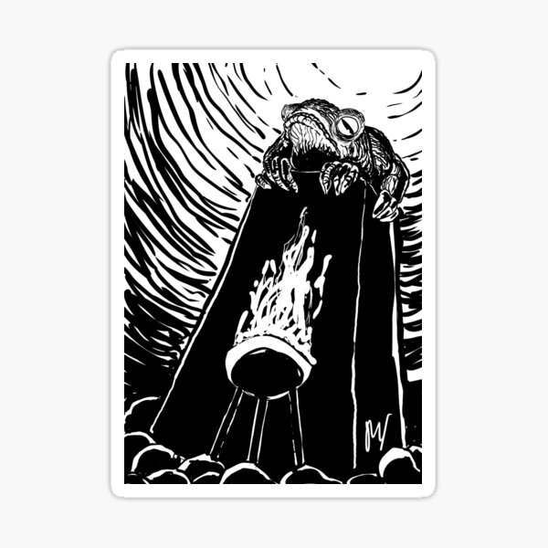 The Black Stone Sticker