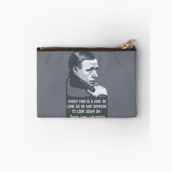 Item preview, Sinclair Lewis Portrait and Quote designed and sold by Unhinged Heather.