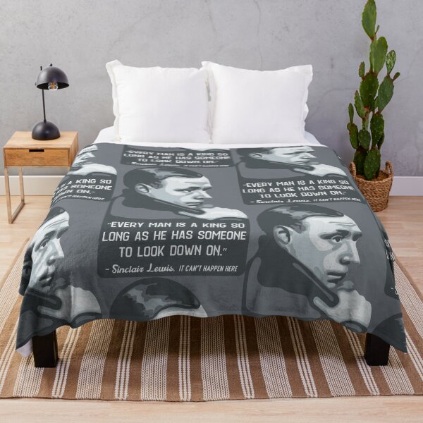 Item preview, Sinclair Lewis Portrait and Quote designed and sold by Unhinged Heather.