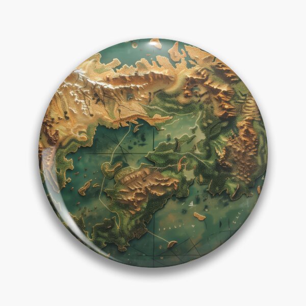 Item preview, Realm of Eternal Quest: Deluxe Fantasy World Map designed and sold by psrearick.