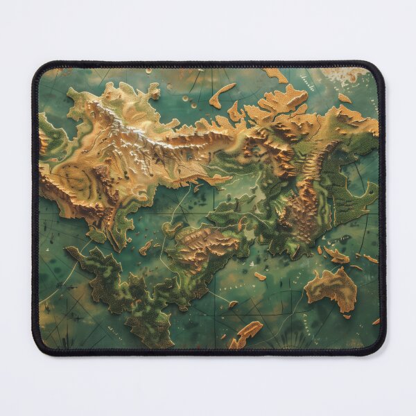 Item preview, Realm of Eternal Quest: Deluxe Fantasy World Map designed and sold by psrearick.