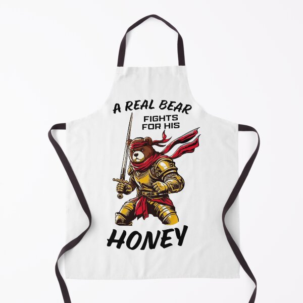 Item preview, A Real Bear fights for his Honey! designed and sold by Legacy Pulp Studio.