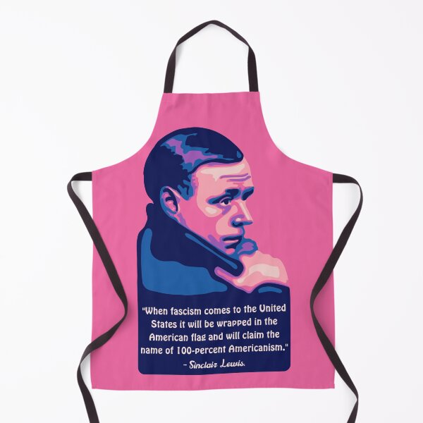 Item preview, Sinclair Lewis Portrait and Quote designed and sold by Unhinged Heather.