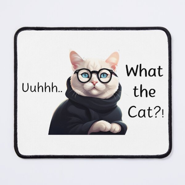 Item preview, What The Cat ?! designed and sold by MMM Designs.