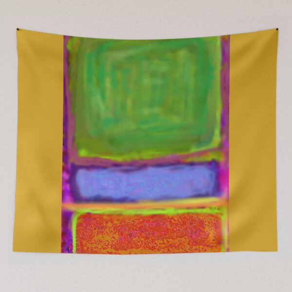 Item preview, Rothkoid XV, painting inspired by the work of Mark Rothko. designed and sold by thalasson.