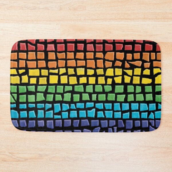 Item preview, Rainbow Mosaic at Sackville Gardens, Canal Street, Manchester designed and sold by MadeByGeeClowes.