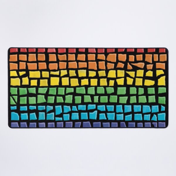 Item preview, Rainbow Mosaic at Sackville Gardens, Canal Street, Manchester designed and sold by MadeByGeeClowes.