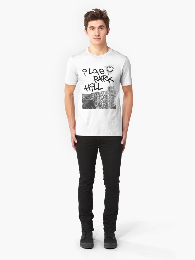 Alternate view of I Love Park Hill Slim Fit T-Shirt