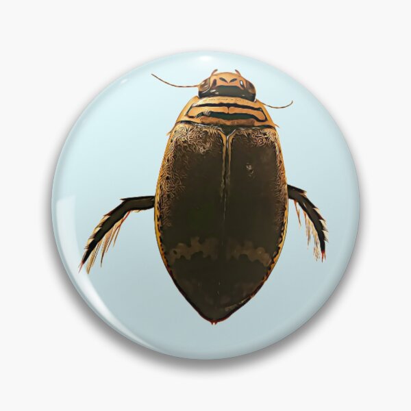 Item preview, Predaceous Diving Beetle designed and sold by Glasgorn.