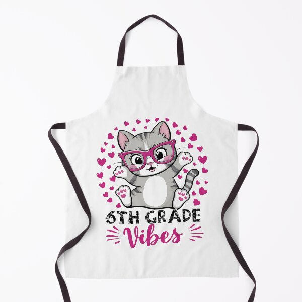 Item preview, 6Th Fifth Grade Vibes Cute Cat Student Teacher Back To School designed and sold by Smix Pixels.