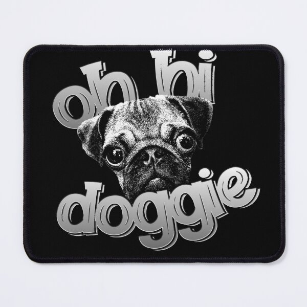 Item preview, Hi Doggie - Pug Tee designed and sold by thefilmmagazine.
