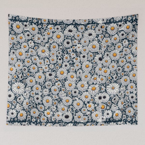 Item preview, White DaisyFlowers with small living thing  designed and sold by Nanthanon.