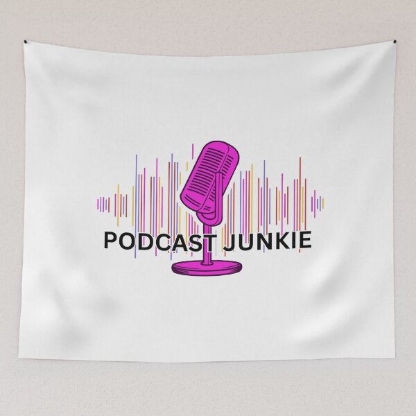 Item preview, Podcast Junkie designed and sold by annmariek2018.