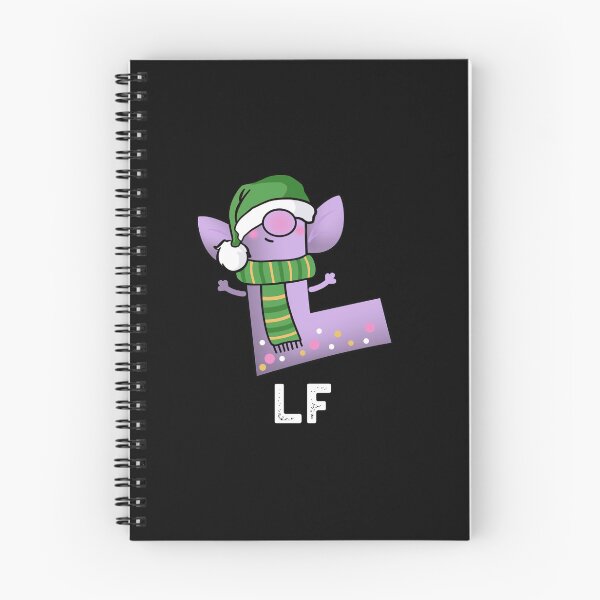 Item preview, Lf Funny Letter L Pun (Dark BG) designed and sold by punnybone.