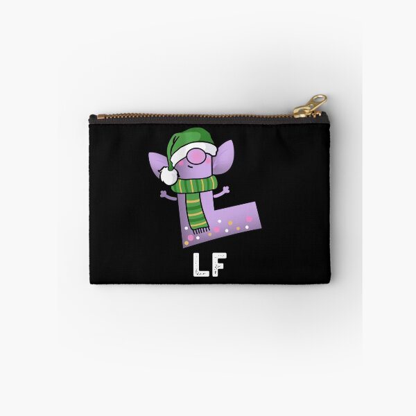 Item preview, Lf Funny Letter L Pun (Dark BG) designed and sold by punnybone.