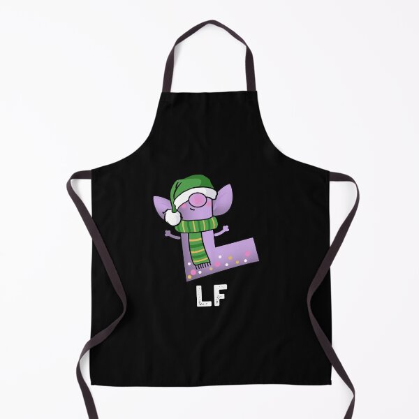 Item preview, Lf Funny Letter L Pun (Dark BG) designed and sold by punnybone.