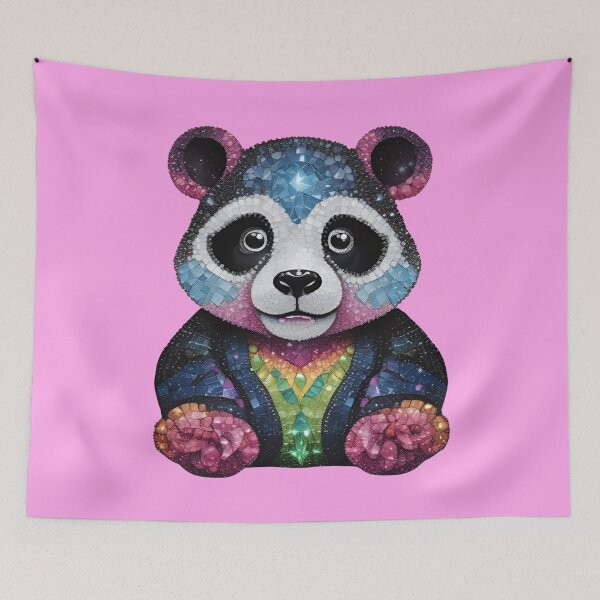Item preview, Colourful Mosaic Panda designed and sold by pUNKnown.