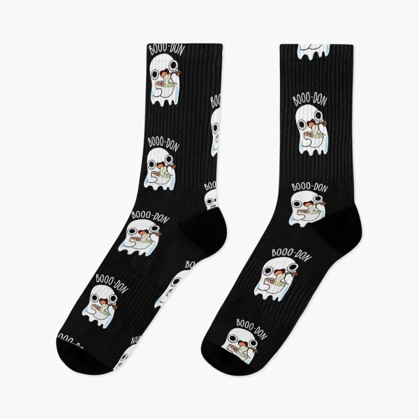 Item preview, Boo-don Funny Ghost Udon Pun (Dark BG) designed and sold by punnybone.