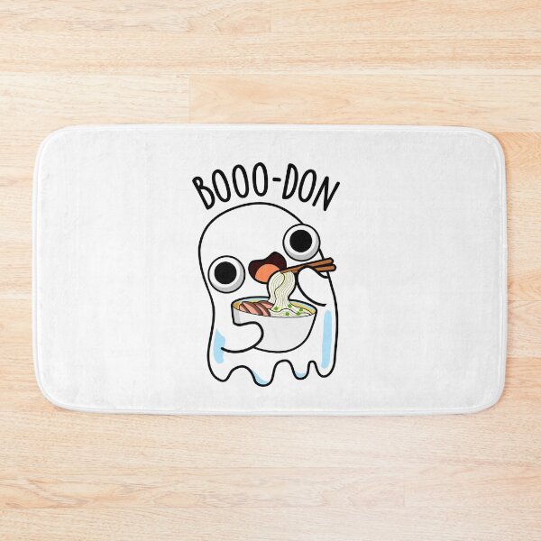 Item preview, Boo-don Funny Ghost Udon Pun  designed and sold by punnybone.