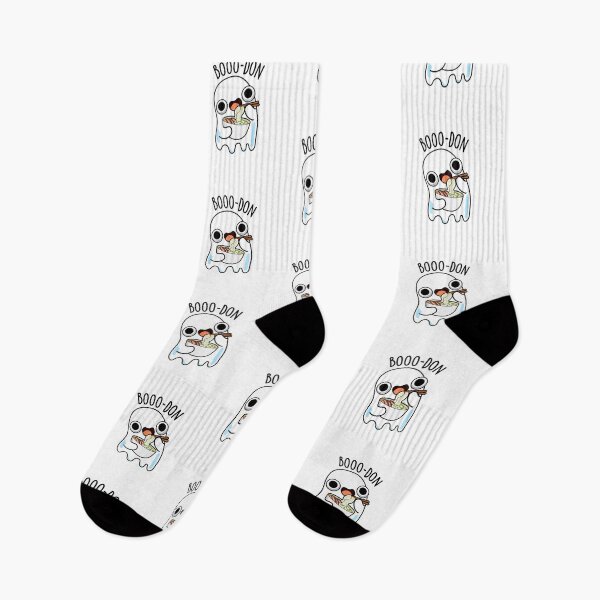 Item preview, Boo-don Funny Ghost Udon Pun  designed and sold by punnybone.