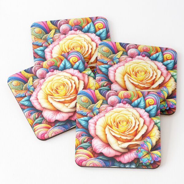 Item preview, The Blooming Yellow Rose designed and sold by connie campbell.