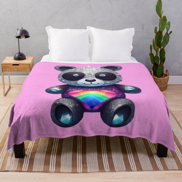 Item preview, Colourful Mosaic Rainbow Panda designed and sold by pUNKnown.
