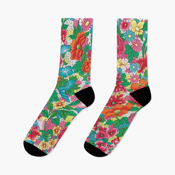 Item preview, Colorful flower pattern, Examples of Chinese Ornament designed and sold by capotees.