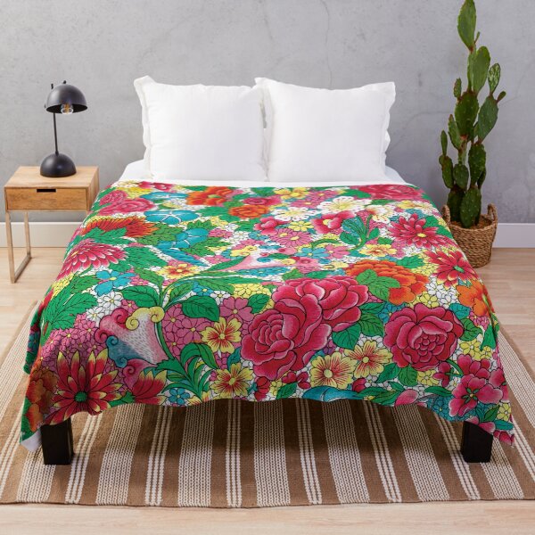 Item preview, Colorful flower pattern, Examples of Chinese Ornament designed and sold by capotees.
