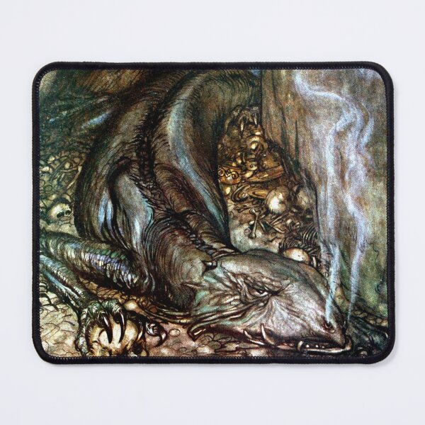 Item preview, Fafnir the Dragon - Arthur Rackham - Siegfried and the Twilight of the Gods designed and sold by forgottenbeauty.